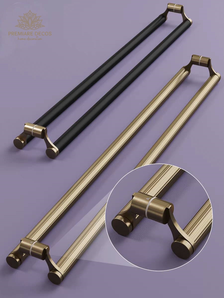 มือจับประตูสแตนเลส 304 รุ่น Fluted Vantage แบรนด์ Premiare Decos (ผิวสัมผัสลอนลูกฟูก) ดีไซน์ Modern Luxury - Image 5